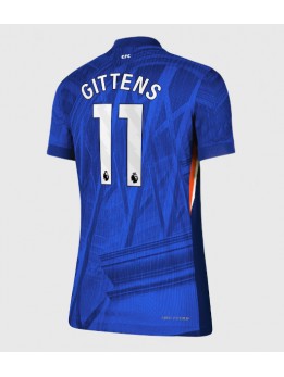 Billige Chelsea Jamie Gittens #11 Hjemmedrakt Dame 2025-26 Kortermet